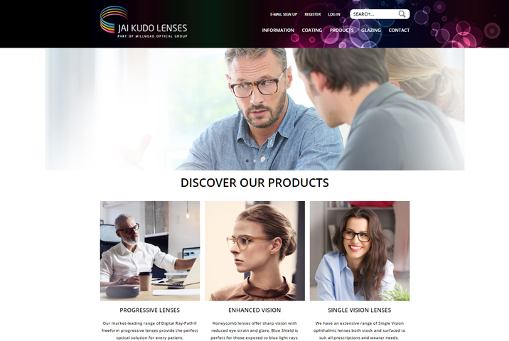 New Website for Jai Kudo Lenses